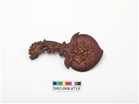 藏品(鳳啣喜桃朱漆飯匙)的圖片