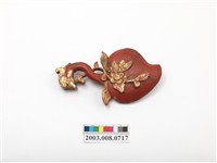 藏品(鳳啣喜桃朱漆飯匙)的圖片