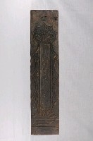 藏品(木刻印版蓮花圖)的圖片