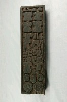 藏品(有柄木刻經衣印版)的圖片