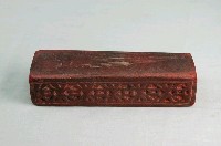 藏品(木刻金錢圖案印版)的圖片