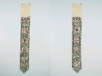 藏品(西拉雅族白棉地繡花劍帶組)的圖片