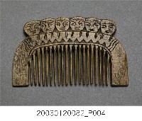 藏品(排灣族木梳)的圖片