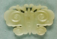 藏品(白玉蝴蝶配飾)的圖片