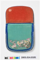 藏品(花鳥紋彩繡方荷包)的圖片