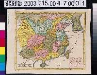 藏品(Gilles Robert de Vaugondy〈中華帝國圖〉)的圖片