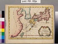 藏品(Jacques Nicolas Bellin〈日本島、高麗與中華北京到廣東沿海圖〉)的圖片