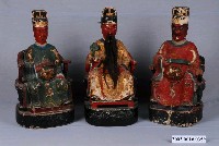 藏品(木雕三山國王神像組)的圖片