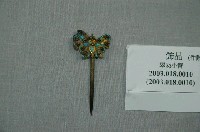 藏品(蝴蝶翠羽小簪)的圖片