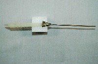 藏品(雕花白玉金屬簪)的圖片