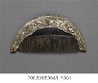 藏品(半圓形髮梳)的圖片