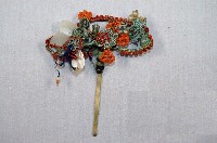 藏品(珊瑚珠頭花)的圖片