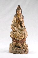 藏品(木雕觀音神像)的圖片
