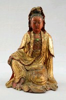 藏品(木雕觀音神像)的圖片