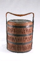 藏品(竹編3層𣛮籃)的圖片