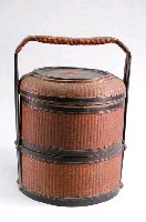 藏品(竹編雙層𣛮籃含上蓋)的圖片