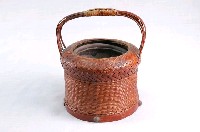 藏品(手提竹編火籠)的圖片