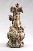 藏品(木雕觀音神像)的圖片