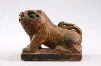 藏品(木雕虎爺神像)的圖片