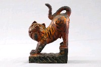 藏品(木雕虎爺神像)的圖片