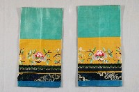 藏品(絲緞拼接彩繡飾褲組)的圖片