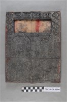 藏品(灶君夫婦圖木刻版)的圖片