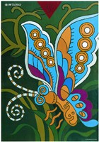 藏品(「臺灣之美」展覽蝴蝶圖海報作品)的圖片