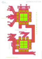 藏品(溝通主題海報作品3「現代信鴿溝通」)的圖片