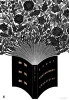 藏品(快樂主題海報作品之14「快樂學習知足創造」)的圖片