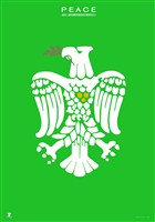 藏品(和平主題海報作品16「和平鷹」)的圖片