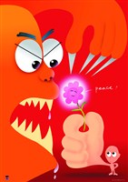 藏品(和平主題海報作品17「祈求和平」)的圖片