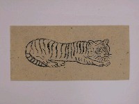 藏品(白虎像)的圖片