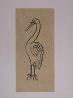 藏品(白鶴像)的圖片