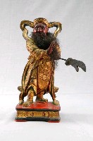藏品(木雕伽藍尊者神像)的圖片