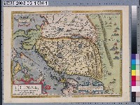藏品(Abraham Ortelius與Ludovico Georgio〈中國地圖〉)的圖片