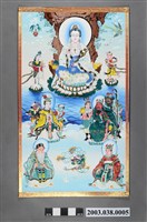 藏品(觀音像玻璃畫)的圖片