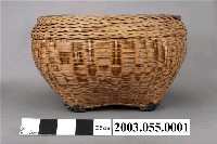 藏品(竹編籮筐)的圖片