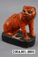 藏品(木雕虎爺神像)的圖片