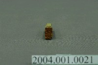 藏品(「現枚」字樣木製印章)的圖片