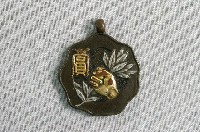 藏品(東石郡道路及並木品評會努力賞紀念章)的圖片