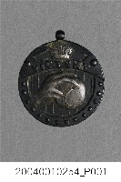 藏品(昭和5年高雄州下春季棒球爭霸戰紀念章)的圖片