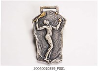 藏品(臺灣體育協會臺北支部秋季A組各團爭霸戰紀念徽章)的圖片