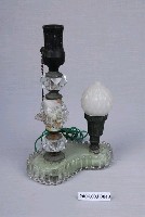 藏品(玻璃花瓣造型雙柱式檯燈)的圖片