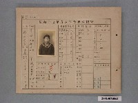 藏品(昭和十七年劉吉子入學考查成績表)的圖片