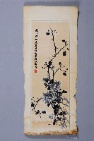 藏品(牡丹湘繡掛軸)的圖片