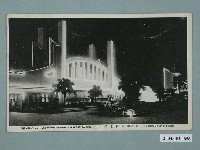 藏品(臺北新高堂發行始政四十周年紀念臺灣博覽會陸橋夜景)的圖片