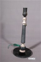 藏品(石製立柱式燈座)的圖片