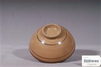 藏品(棕色線紋碗)的圖片