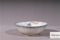 藏品(彩繪花卉紋花口碗)的圖片