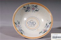 藏品(轉印花卉福字紋碗公)的圖片